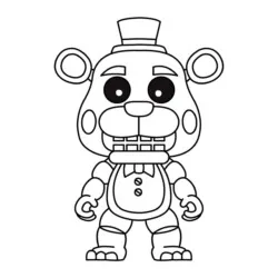 desenho de FNAF