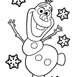 desenho de Frozen