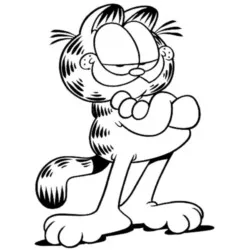 desenho de Garfield