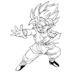 desenho de Goku