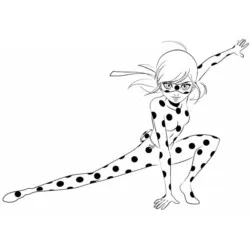 desenho de Ladybug