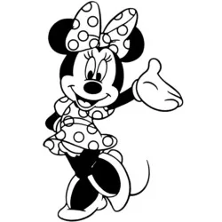 desenho de Minnie