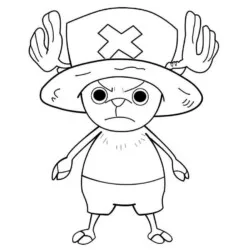 One Piece para imprimir e colorir