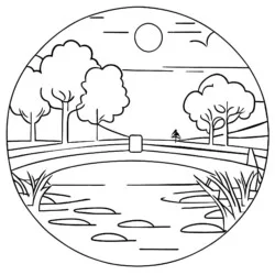 desenho de Paisagens