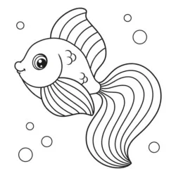 desenho de Peixes