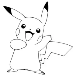 desenho de Pikachu