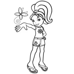 desenho de Polly Pocket