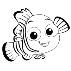 desenho de Procurando Nemo