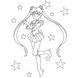 desenho de Sailor Moon