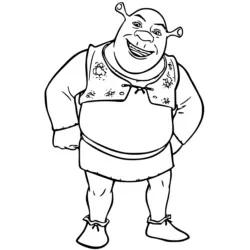 desenho de Shrek