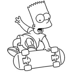 desenho de Simpsons