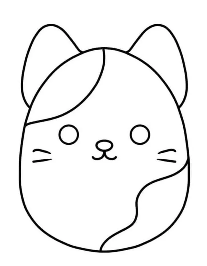 Squishmallow para imprimir e colorir