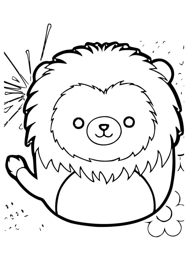 Squishmallow para imprimir e colorir