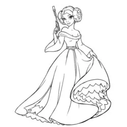desenho de Star Wars