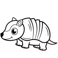 desenho de Tatu