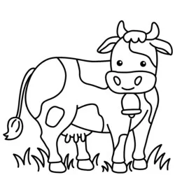 desenho de Vacas