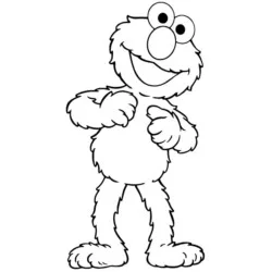 desenho de Vila Sésamo
