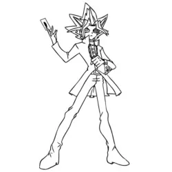 desenho de Yu-Gi-Oh
