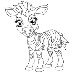 desenho de Zebras