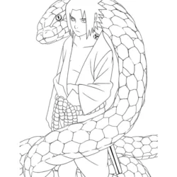 Naruto para imprimir e colorir