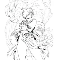 Naruto para imprimir e colorir