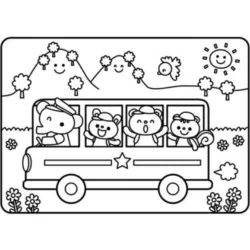 desenho de Ônibus