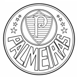 Palmeiras para imprimir e colorir