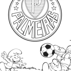 Palmeiras para imprimir e colorir