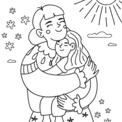Dia das mães para imprimir e colorir