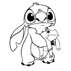 Lilo e stich para imprimir e colorir