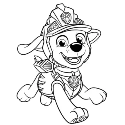 Patrulha canina para imprimir e colorir