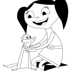desenho de Show da Luna