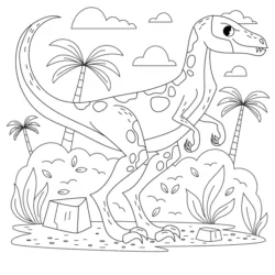 Dinossauro para imprimir e colorir