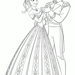 Frozen para imprimir e colorir