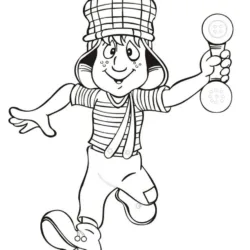 Chaves para imprimir e colorir