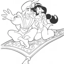 Jasmine para imprimir e colorir