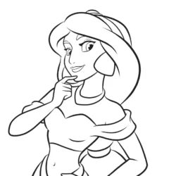 desenho de Jasmine