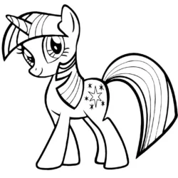 My little pony para imprimir e colorir