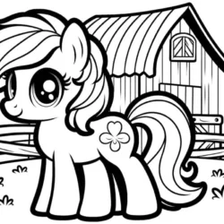 My little pony para imprimir e colorir