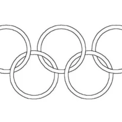 Olimpiadas para imprimir e colorir