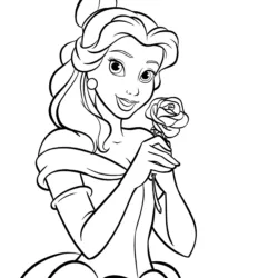 Princesas para imprimir e colorir