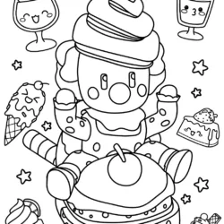 Stumble Guys para imprimir e colorir