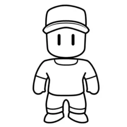 desenho de Stumble Guys