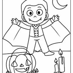 Halloween para imprimir e colorir