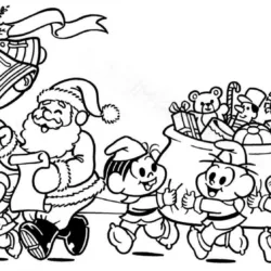 Natal para imprimir e colorir