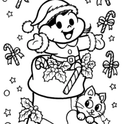 Natal para imprimir e colorir