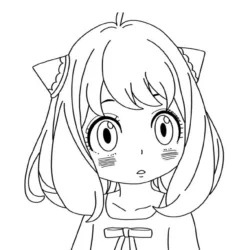desenho de Anya