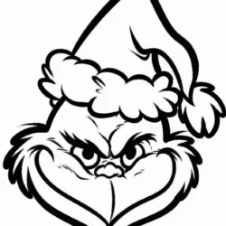 desenho de Grinch