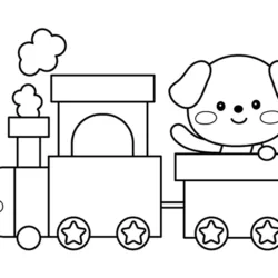 Cachorros para imprimir e colorir