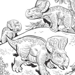 Dinossauros para imprimir e colorir